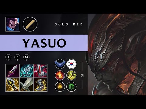 Yasuo Mid vs Fizz - KR Diamond Patch 25.24