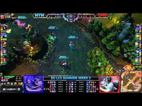 Gambit Gaming vs Meet Your Makers - LCS 2013 EU Summer W2D3