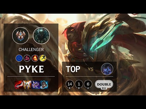 Pyke Top vs Sylas - EUW Challenger Patch 10.25