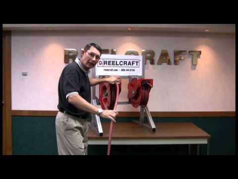 Reelcraft How to adjust spring tension