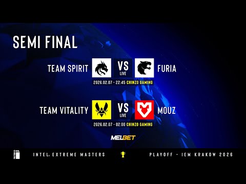 /MN/ SPIRIT vs FURIA - IEM KRAKOW 2026 - SEMI FINAL
