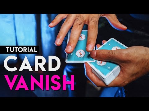 VANISH Any Playing Card INSTANTLY - Card Magic Tutorial (EASY)