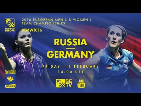 Badminton - Fabienne Deprez (GER) vs Natalia Perminova (RUS) - QF, EWTC 2016