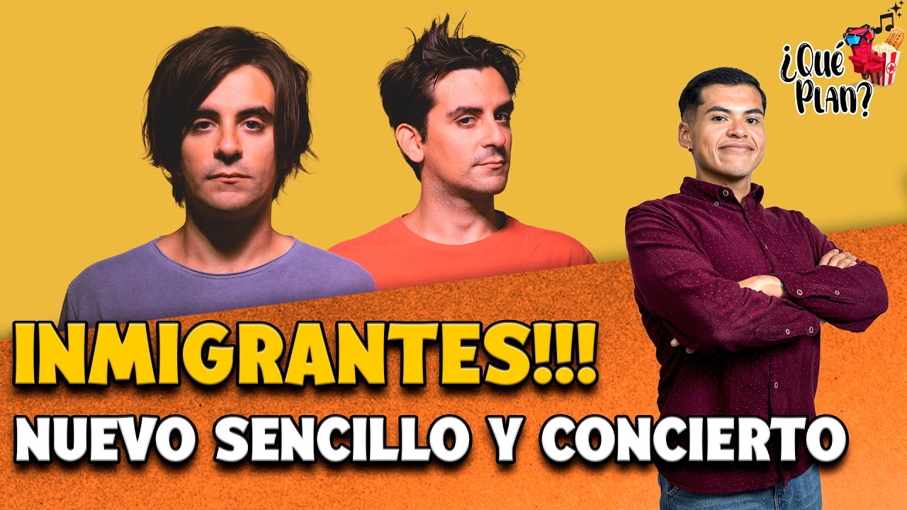 INMIGRANTES nos cuenta sobre su nuevo disco y show en CDMX // ¿Qué Plan? (Entrevista)🎬✨