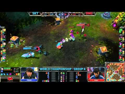 SKT T1 vs OMG | SK Telecom T1 vs OMG Worlds 2013 Day 6 Group A | Season 3 championship S3 D6G11