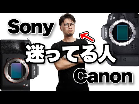 【Canon, Sony】人生をソニーに託すかキヤノンに託すか迷ってます。フルサイズミラーレス機を巡ってうんぬんかんぬん。