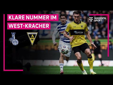 MSV Duisburg – Alemannia Aachen, Highlights mit Live-Kommentar | 3. Liga | MAGENTA SPORT