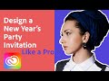 Design a New Year’s Party Invitation: Like A Pro | Adobe Creative Cloud