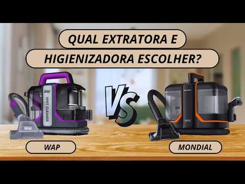 Extratora de Sujeira: WAP W3 ou Mondial Cleaner II? Qual é Melhor? [Atualizado]