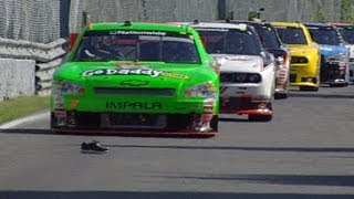 Flying sneaker, problems for Danica