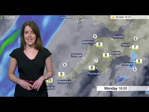 Alex Osbourne BBC South west news weather 01/21/2019 - 60 FPS