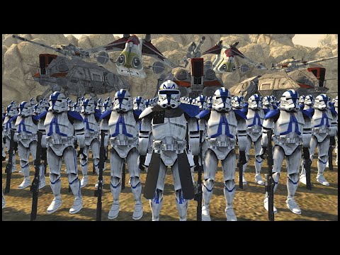 The 501st Clone Trooper Legion - Men of War: Star Wars Mod Battle Simulator