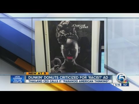 Dunkin' Donuts criticized for 'racist' ad