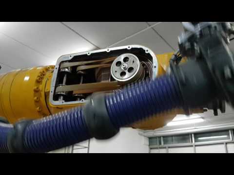 Robot Kuka KR 500 wrist mechanics