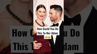 ADAM LEVINE CHEATED ON HER PREGNANT WIFE 😭🤮 #adamlevine #maroon5 #behatiprinsloo #victoriasecret