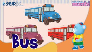 Belajar dan Mengenal Alat Transportasi - Bus