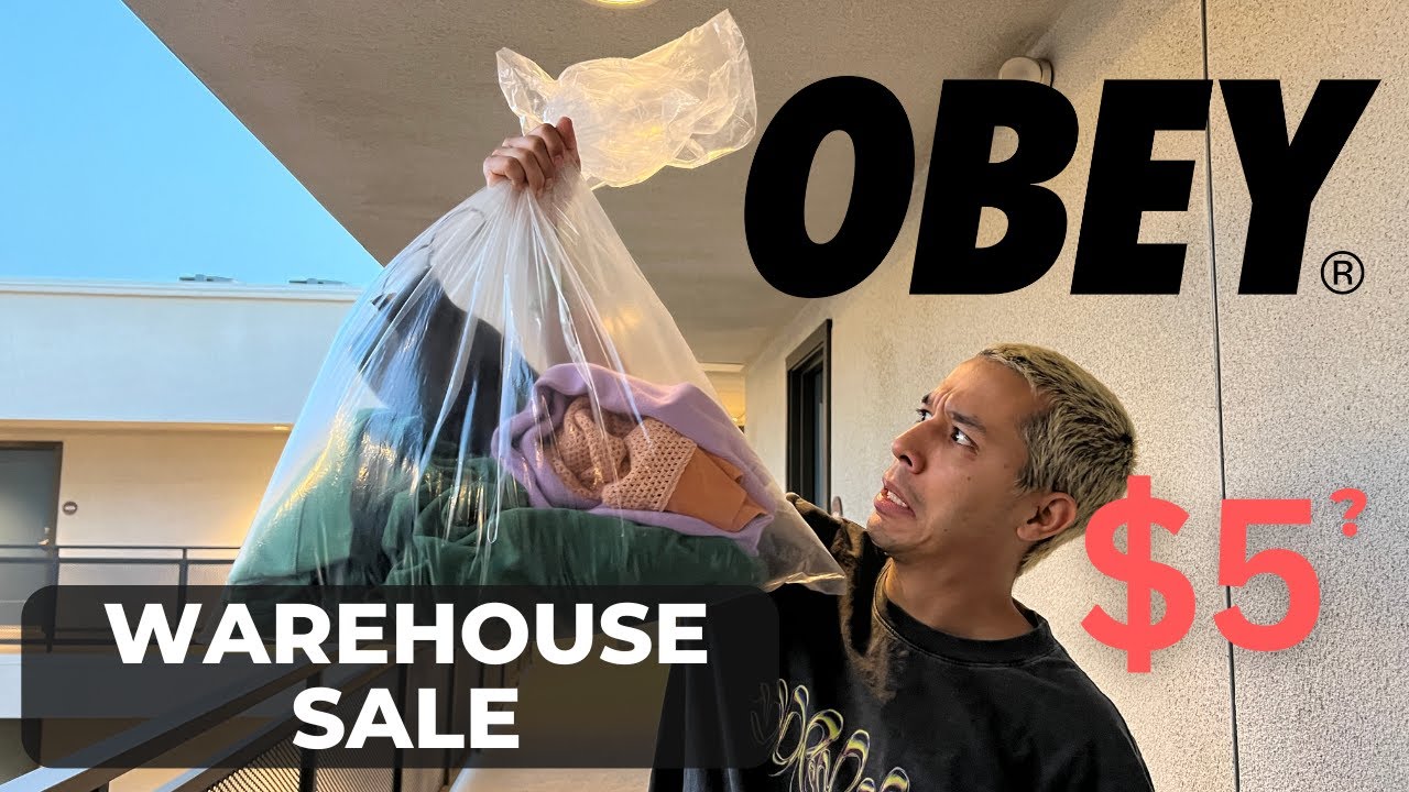 Obey Warehouse Sale