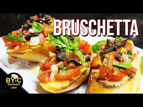 Bruschetta – Bruschetta Recipe – Italian Bruschetta easy recipe