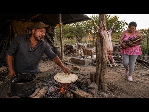 En el MONTE alimentan a su FAMILIA con solo 3 ingredientes