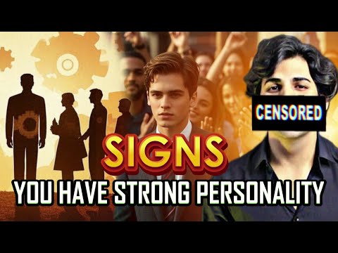 SIGNS YOU HAVE STRONG PERSONALITY| GROOMING TIPS #grooming #personality #confidence #psychology
