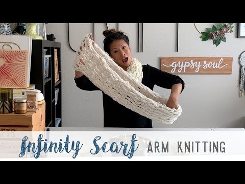 DIY Arm Knitting