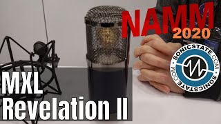 Video thumbnail for NAMM 2020  MXL Revelation II Microphone by sonicstate