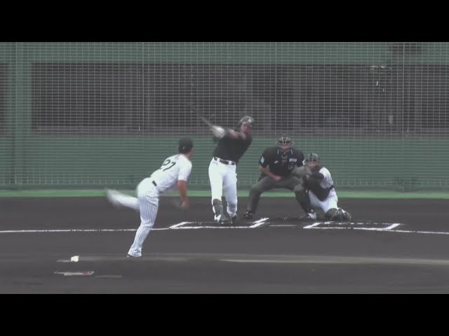【みやざきPL】マリーンズ・安田尚憲 プレーボール初球をセンター前にクリーンヒット!! 2025年10月21日 阪神タイガース 対 千葉ロッテマリーンズ