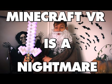 Minecraft VR Is An Absolute Nightmare - This Is Why