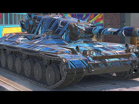 Concept 1B in Big Boss Mode - 1 Good and 2 Average Games - WoT Blitz Tier 10 Tank Compilation