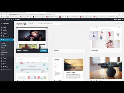 Theme Customization API Make a new WordPress Customizer Part 1
