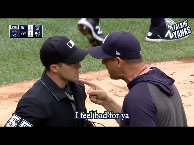 Aaron Boone gets ejected and gives a great rant, a breakdown