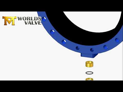 CBF02 TF02 DN400 DN600 assembly and disassembly demonstration