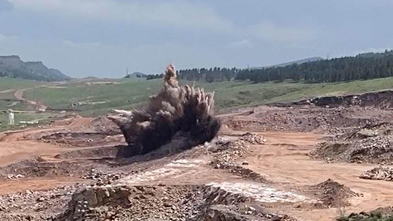 Quarry Blasting Hits Peak Production CHRP Northern Water