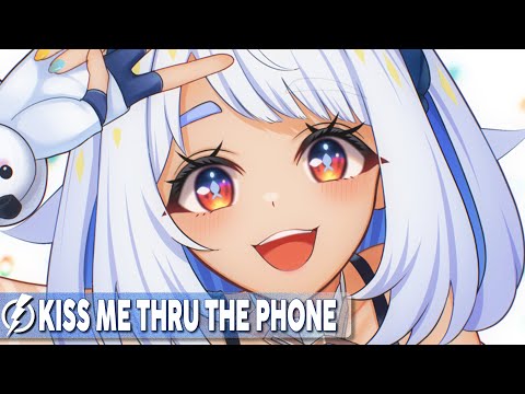 Nightcore - Kiss Me Thru The Phone (SP3CTRUM, ONTHEGRID) - Lyrics