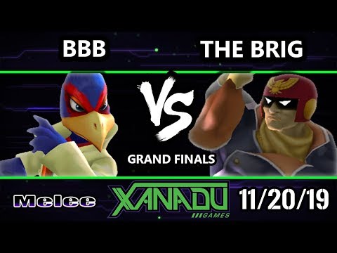 S@X 329 SSBM - BBB [L] (Falco) Vs. The Brig (Captain Falcon) Smash Melee Grand Finals