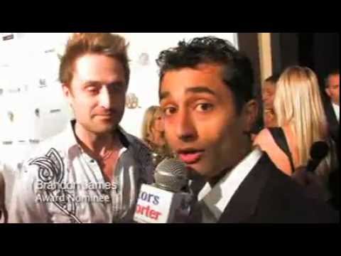 Brandon James Red Carpet Interview - 2011 LA Music Awards - Actor's Reporter