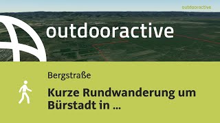 Interaktives 3D Video: Kurze Rundwanderung um Bürstadt in Geo-Naturpar