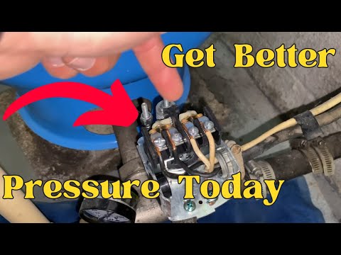 How To Increase The Water Pressure With Well Water