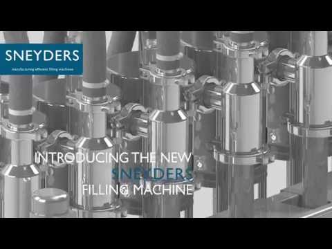 The NEW Filling Machine by SNEYDERS - SCALDIS filler