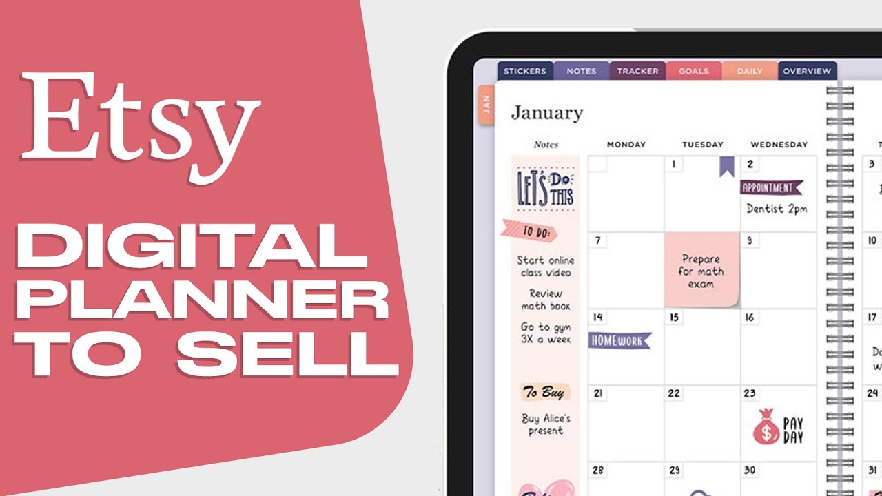 How To Make A Digital Planner To Sell On Etsy | Step By Step For Beginners (2025)