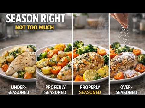 How Do I Properly Season Food Without Overdoing It
