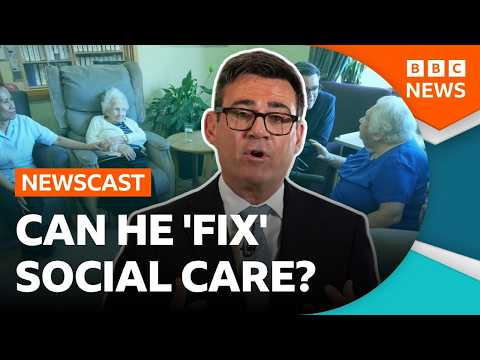 What is Andy Burnham's plan to 'fix' social care? | BBC Newscast