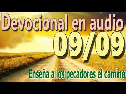 Devocional en audio 09/09 - Enseña a los pecadores el camino