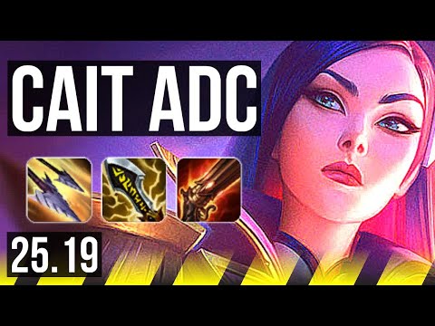 CAITLYN & Blitzcrank vs ASHE & Braum (ADC) | 15/4/17, Godlike | KR Challenger | 25.19