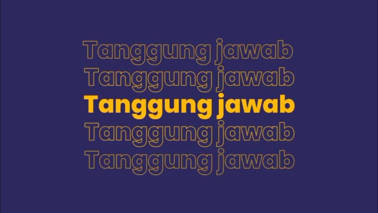Motion Graphic — Bamper Kegiatan Organisasi (Alight Motion)