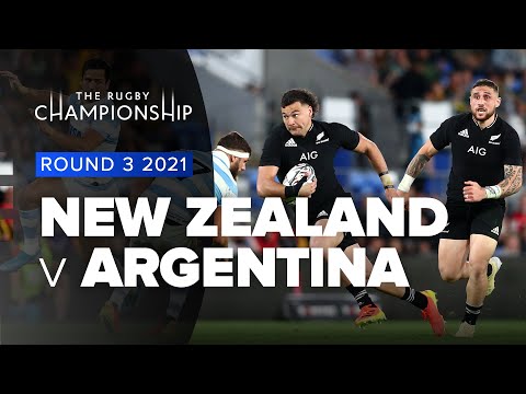 The Rugby Championship 2021 | New Zealand v Argentina - Rd 3 Highlights