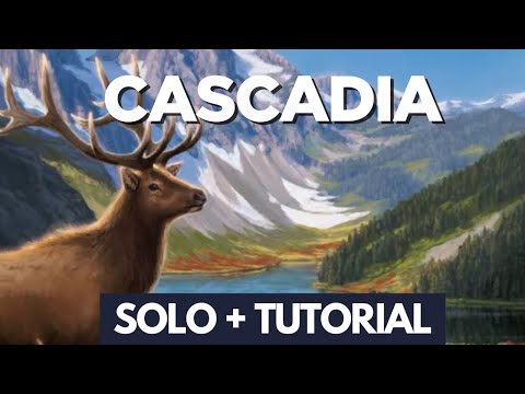 Cascadia | Partida SOLO y Como JUGAR