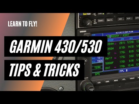 Das Garmin 430/530 beherrschen: GPS-Tipps, die jeder Pilot kennen sollte