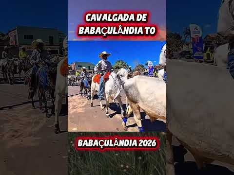 Cavalgada de Babaçulândia Tocantins 2026