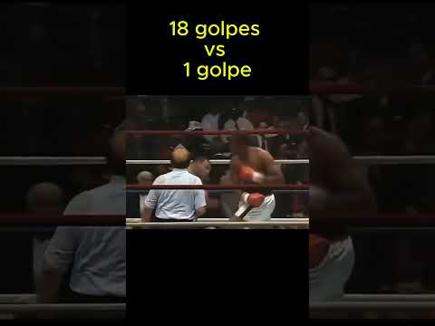 Cuando TYSON esquivó 18 GOLPES y con UN SOLO GOLPE NOQUEÓ a su ADVERSARIO